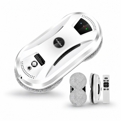 Robot Limpiacristales Automático con Mando a Distancia 5600Pa 100-240V