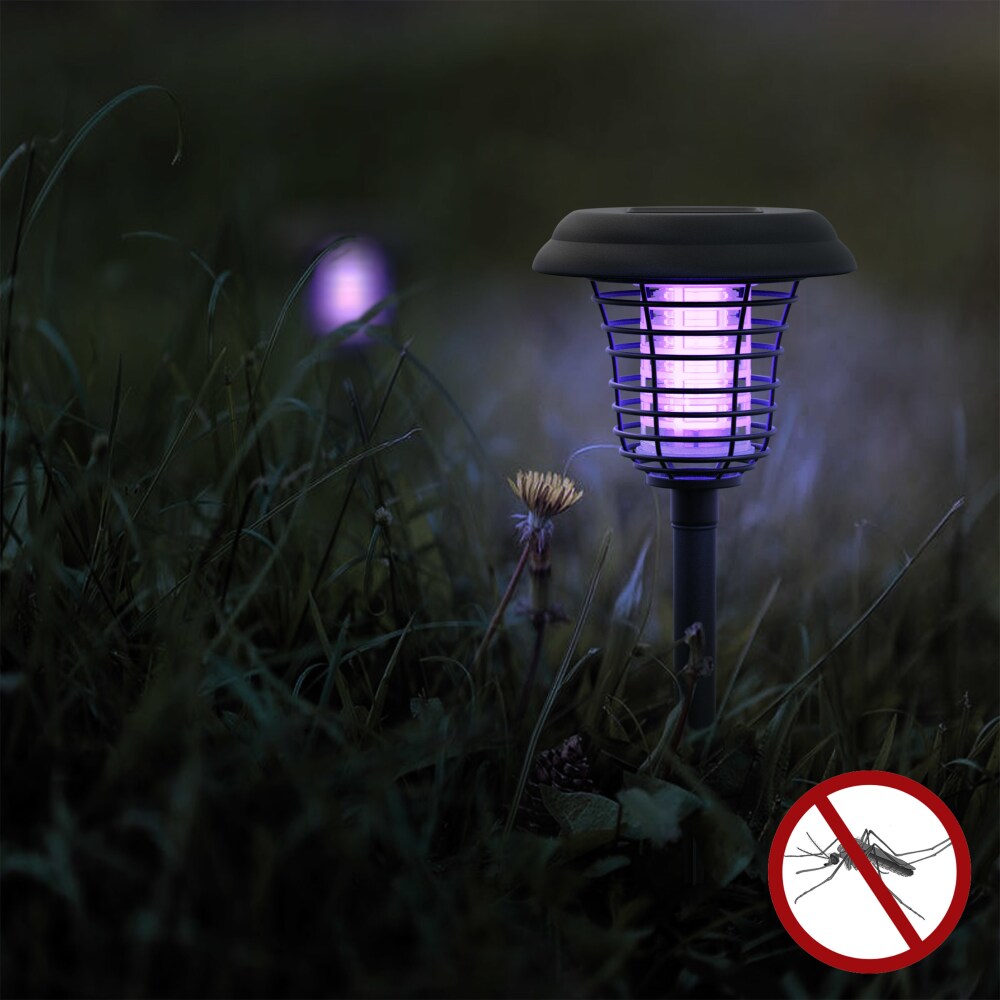 Lámpara solar LED para jardín | Iluminación exterior impermeable