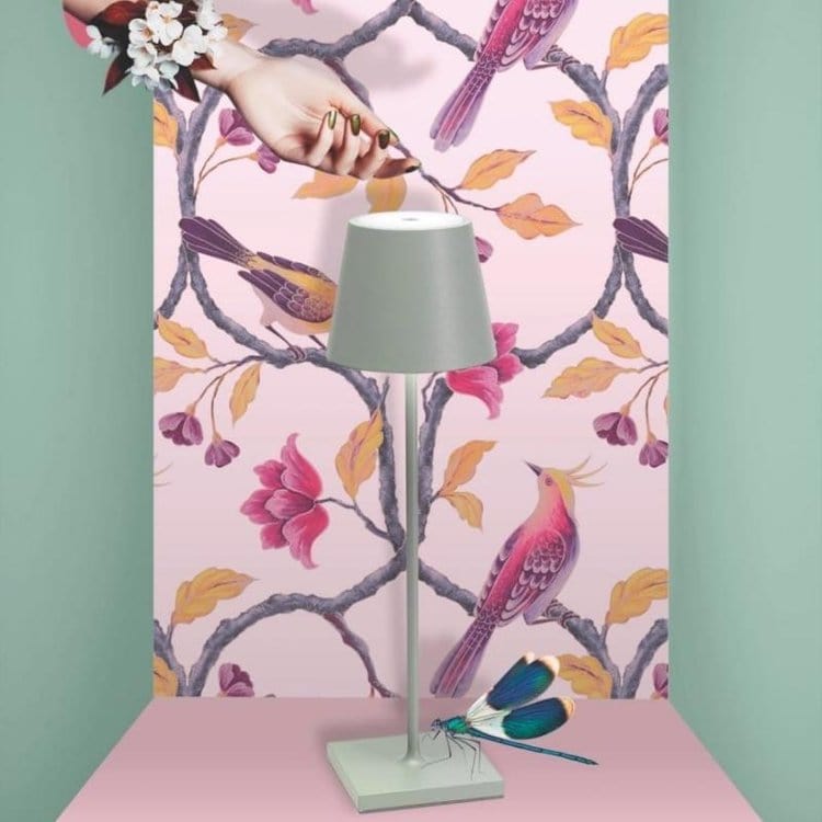 Lámpara LED Alexa | Lámpara de mesa minimalista resistente al agua