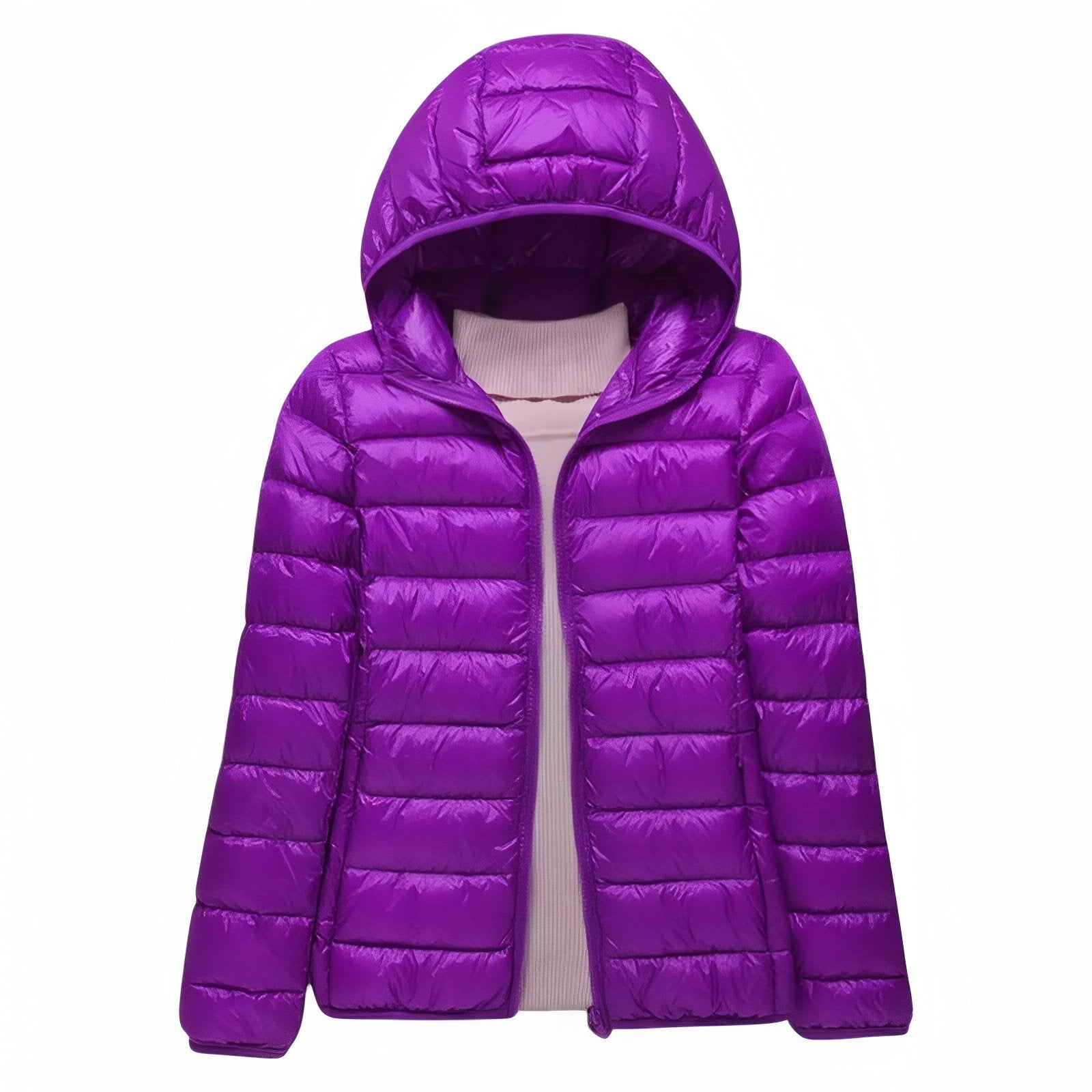 Chaqueta Acolchada de Senderismo Compresible para Mujer