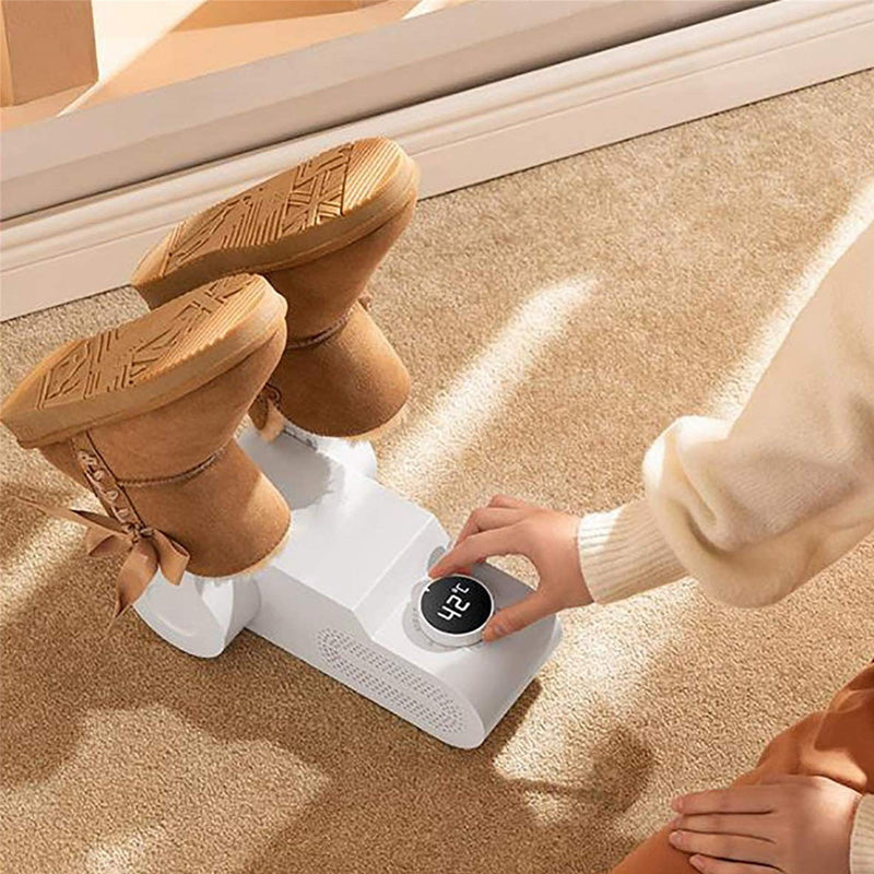 Secador de zapatos eléctrico plegable