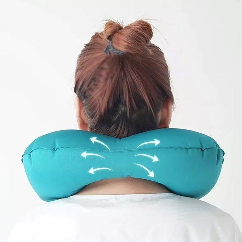 Almohada de cuello portátil para viajar