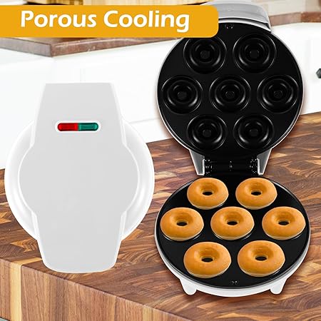 Máquina eléctrica para hacer donas, juego de 3 piezas con elevador de cuenco