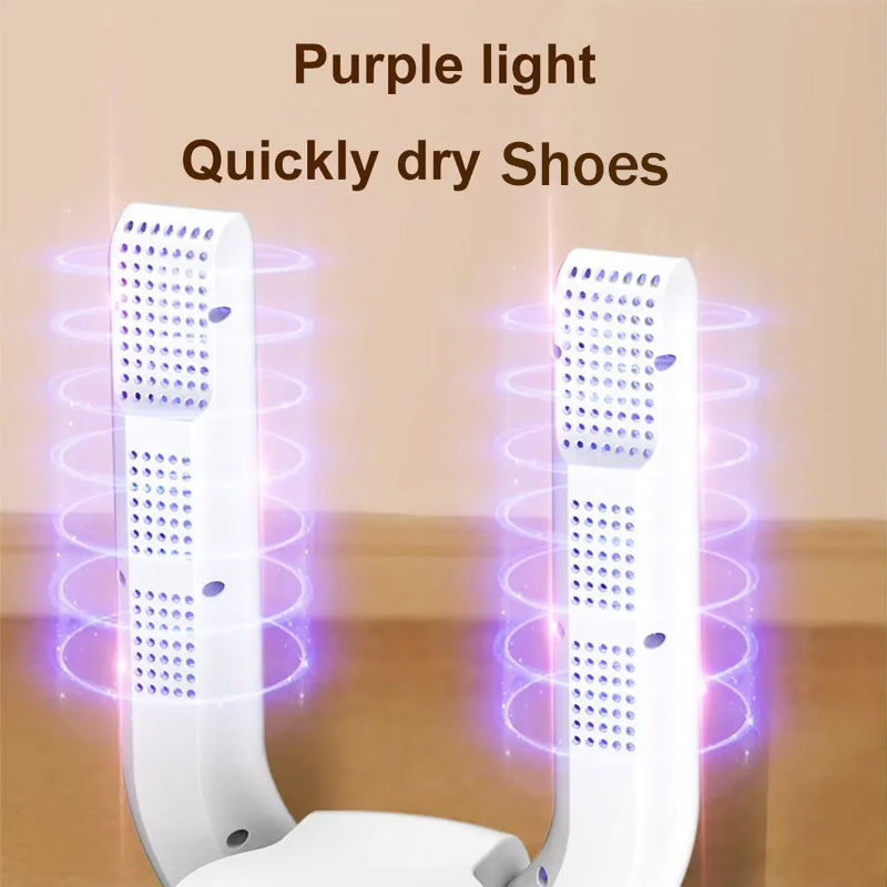 Secador de zapatos eléctrico plegable