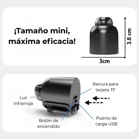 Cámara Espía WiFi – VisionX – DescuentosMax