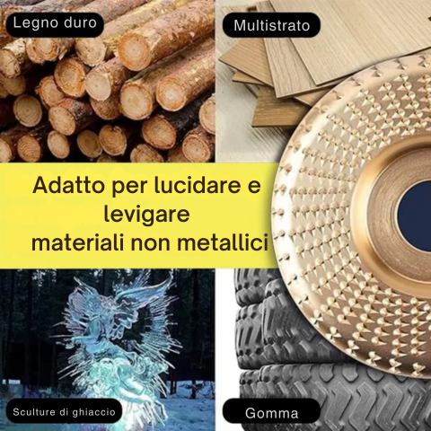 Discos para Amoladora Angular para Madera – Cortar, Dar Forma y Lijar (3 piezas)
