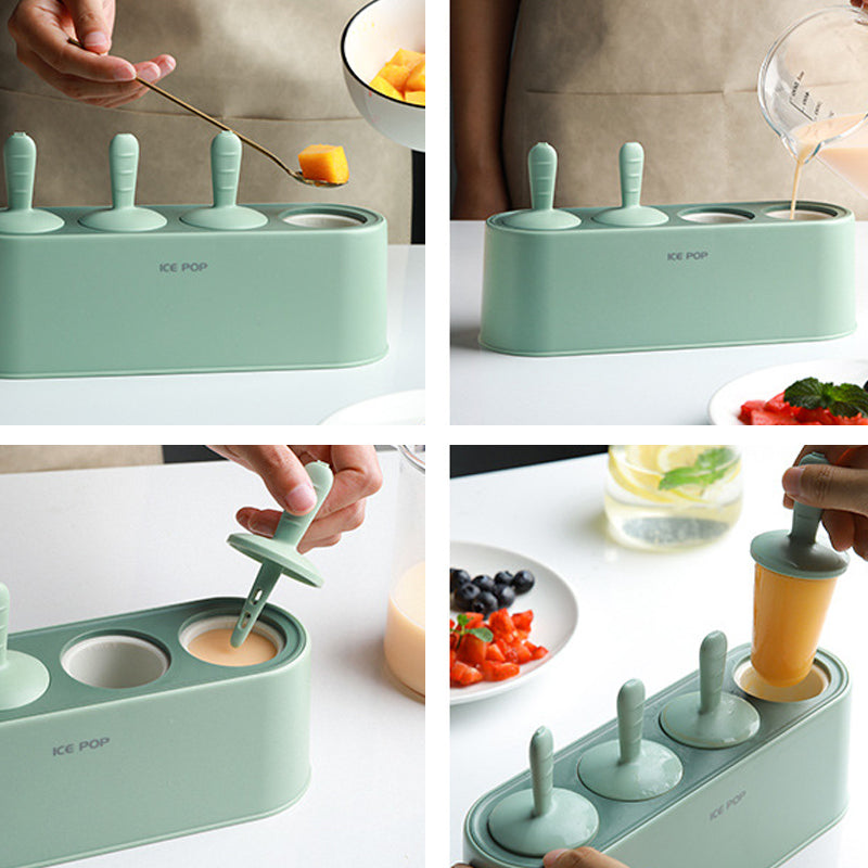 Moldes de silicona para paletas | Set para hacer helados