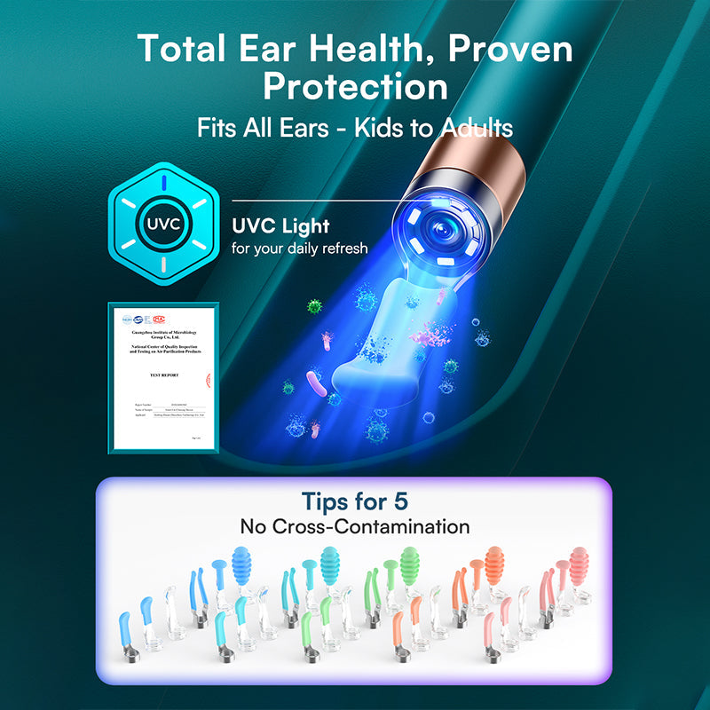 Herramienta para eliminar cerumen con cámara