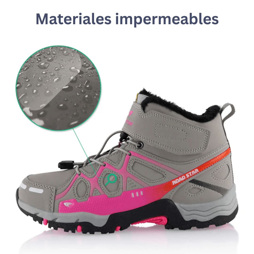 Botas de senderismo para mujer y hombre, forradas para el invierno – Botas de invierno DescuentosMax™