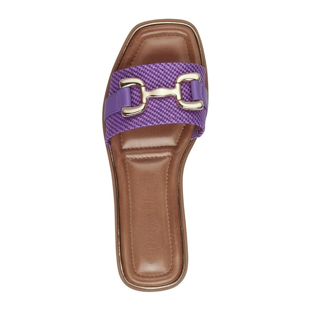 Sandalias Planas Mujer Roma | Estilo Atemporal, Suela Cómoda y Acabado Lujo – Color Lila