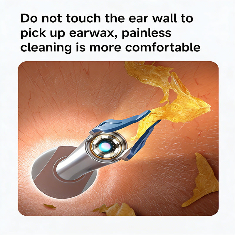Herramienta para eliminar cerumen con cámara