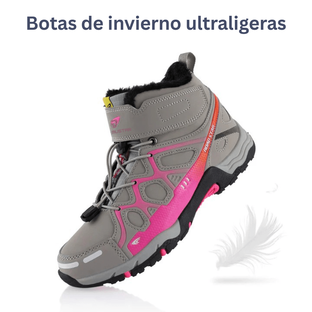 Botas de senderismo para mujer y hombre, forradas para el invierno – Botas de invierno DescuentosMax™