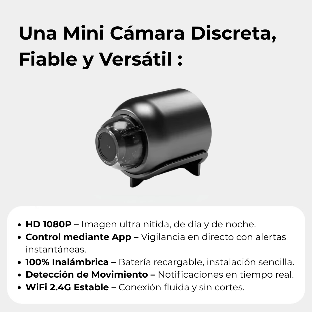 Cámara Espía WiFi – VisionX – DescuentosMax