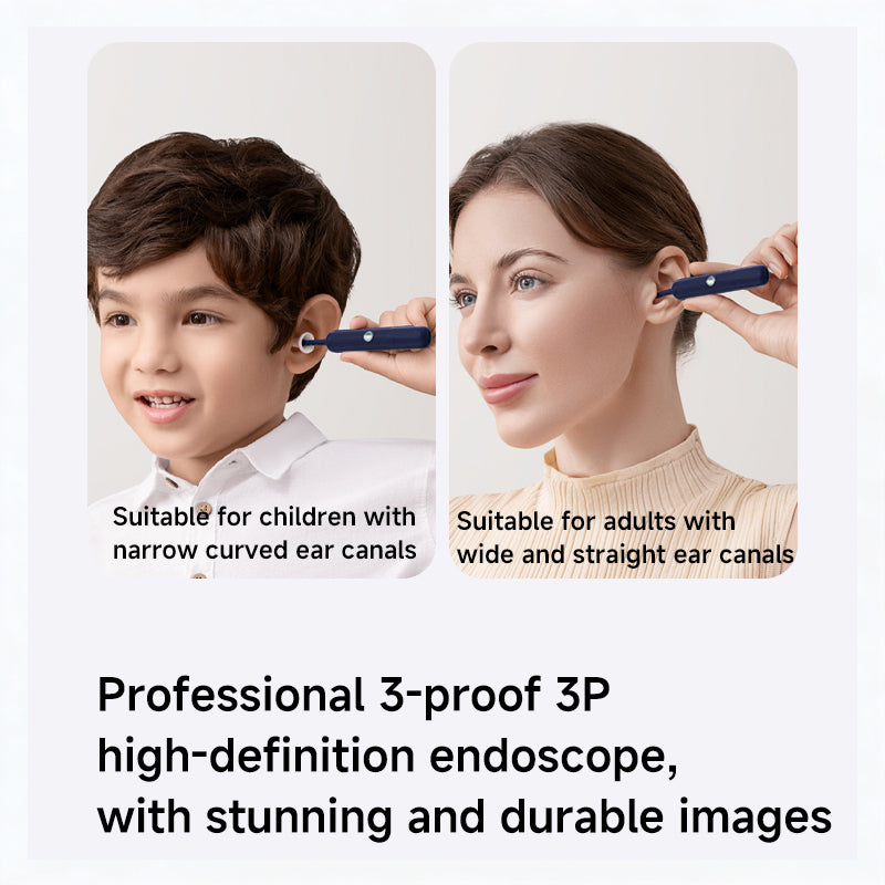 Herramienta para eliminar cerumen con cámara