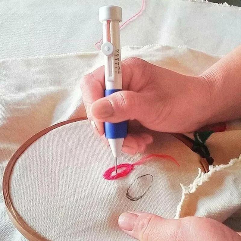 Pluma mágica de bordado para bricolaje