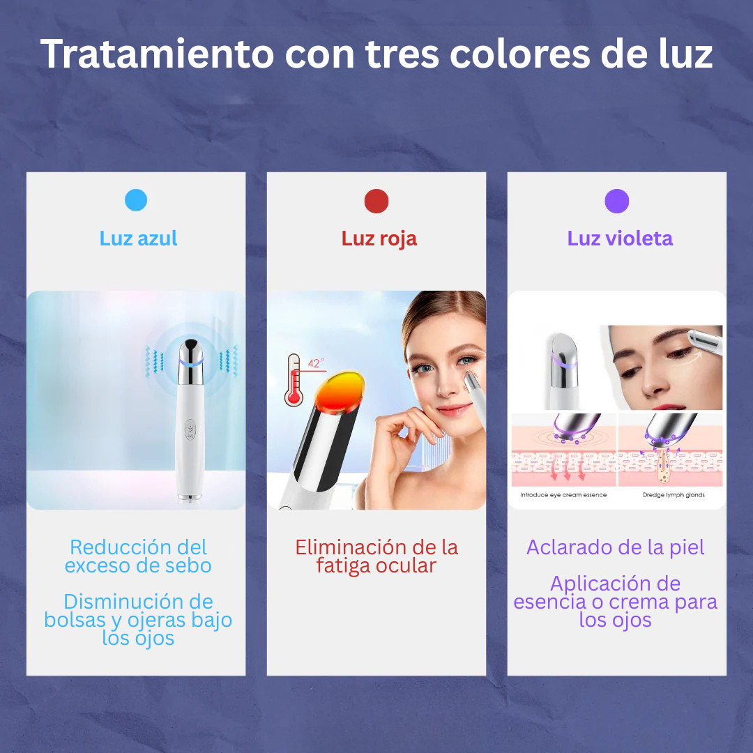 Masajeador ocular antirrugas y anti luz azul DESCUENTOSMAX™