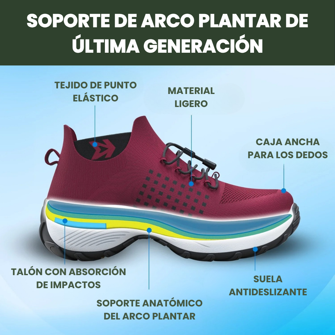 Orthofit™ | Zapatillas Ergonómicas Antidolor para Pies Sensibles