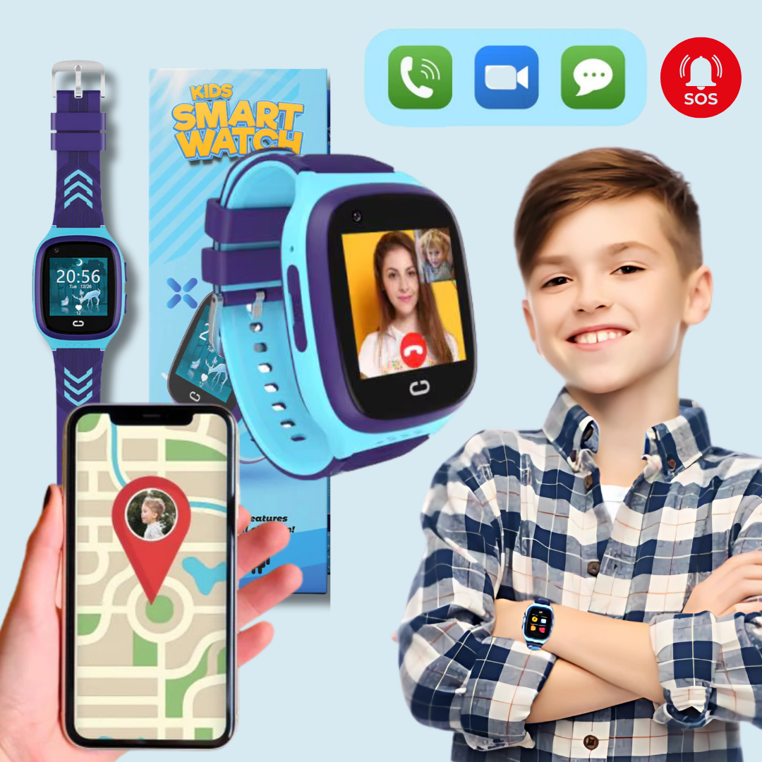 DescuentosMax™ – Reloj GPS Infantil 4G con Llamadas y Localización en Tiempo Real