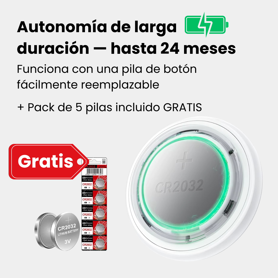 Localizador GPS para Moto sin Suscripción – Compatible con iOS & Android Find My – Seguridad Antirrobo