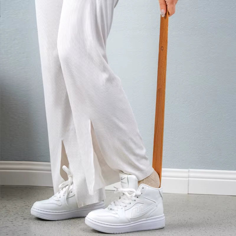 Calzador de zapatos extralargo ErgoGrip para ponérselos y quitárselos con facilidad, uso diario