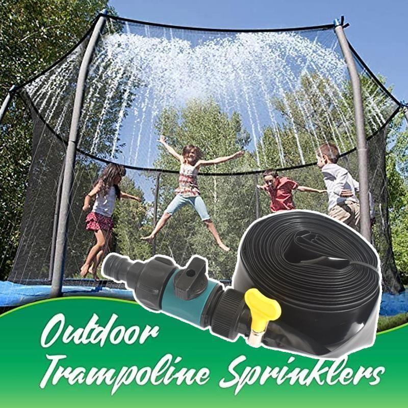 Aspersor de agua para trampolín | Sistema de refresco para exterior