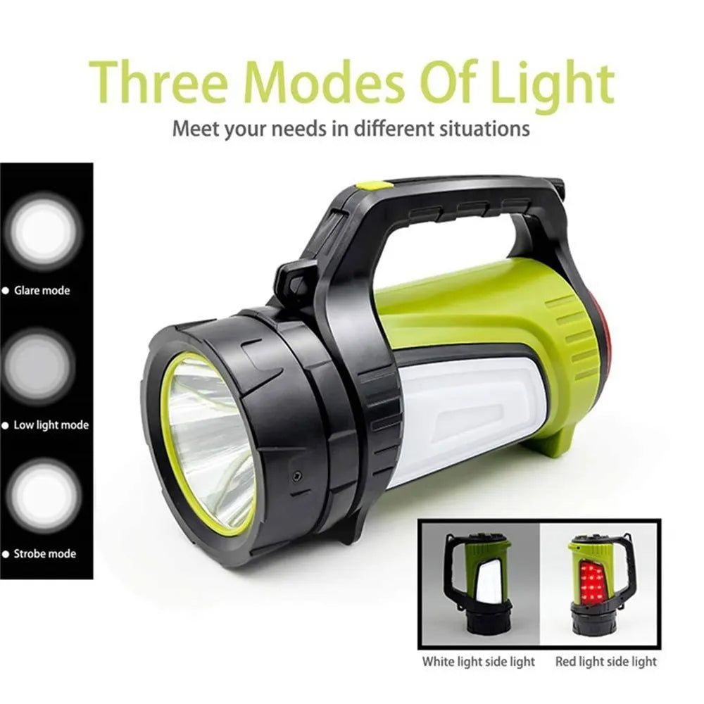 Dmax | Linterna LED de doble cara – Luz de trabajo impermeable para exteriores y emergencias