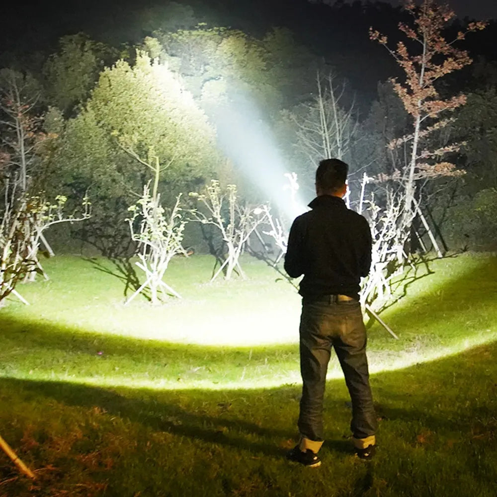Dmax | Linterna LED de doble cara – Luz de trabajo impermeable para exteriores y emergencias