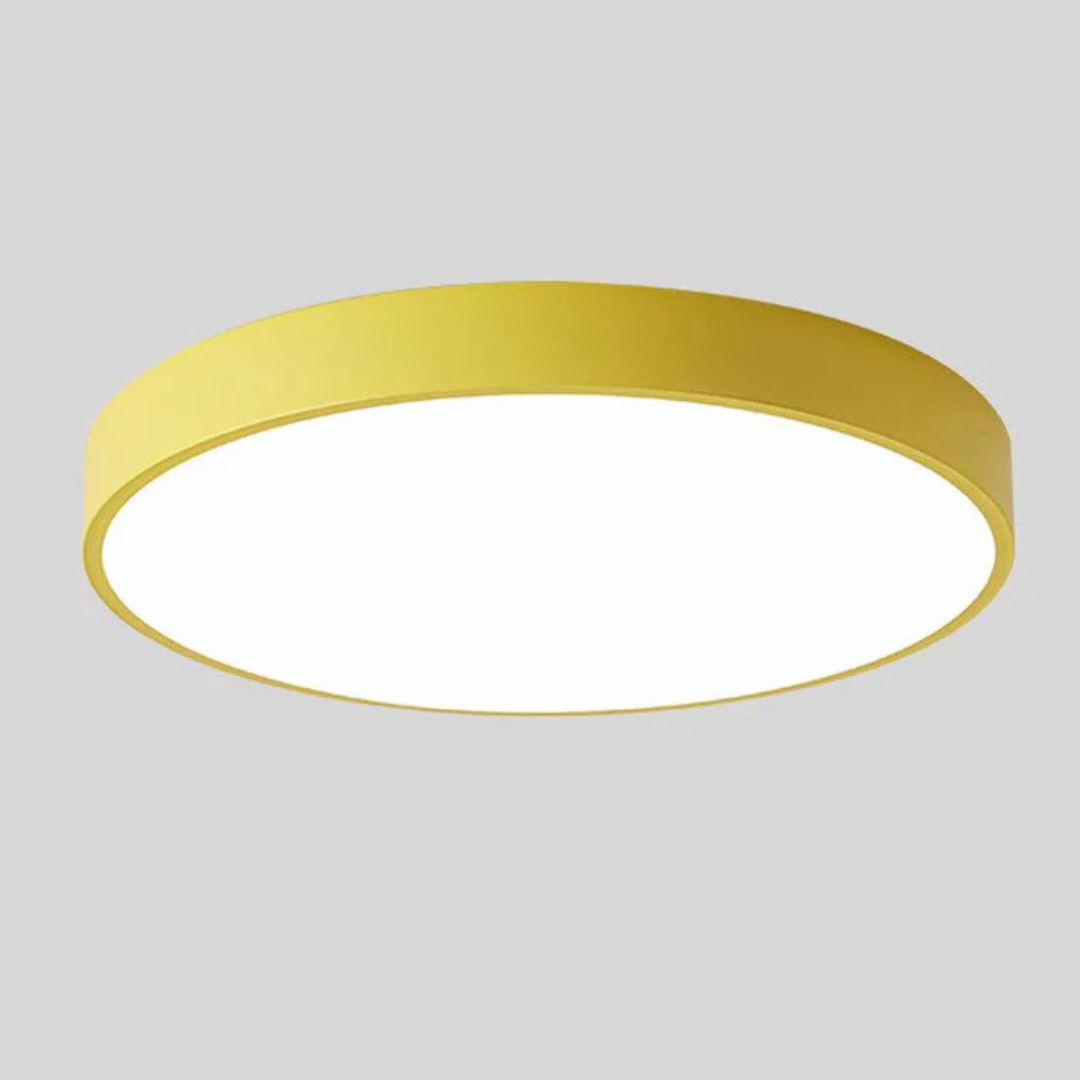 Delos - Lámpara de techo LED escandinava de madera