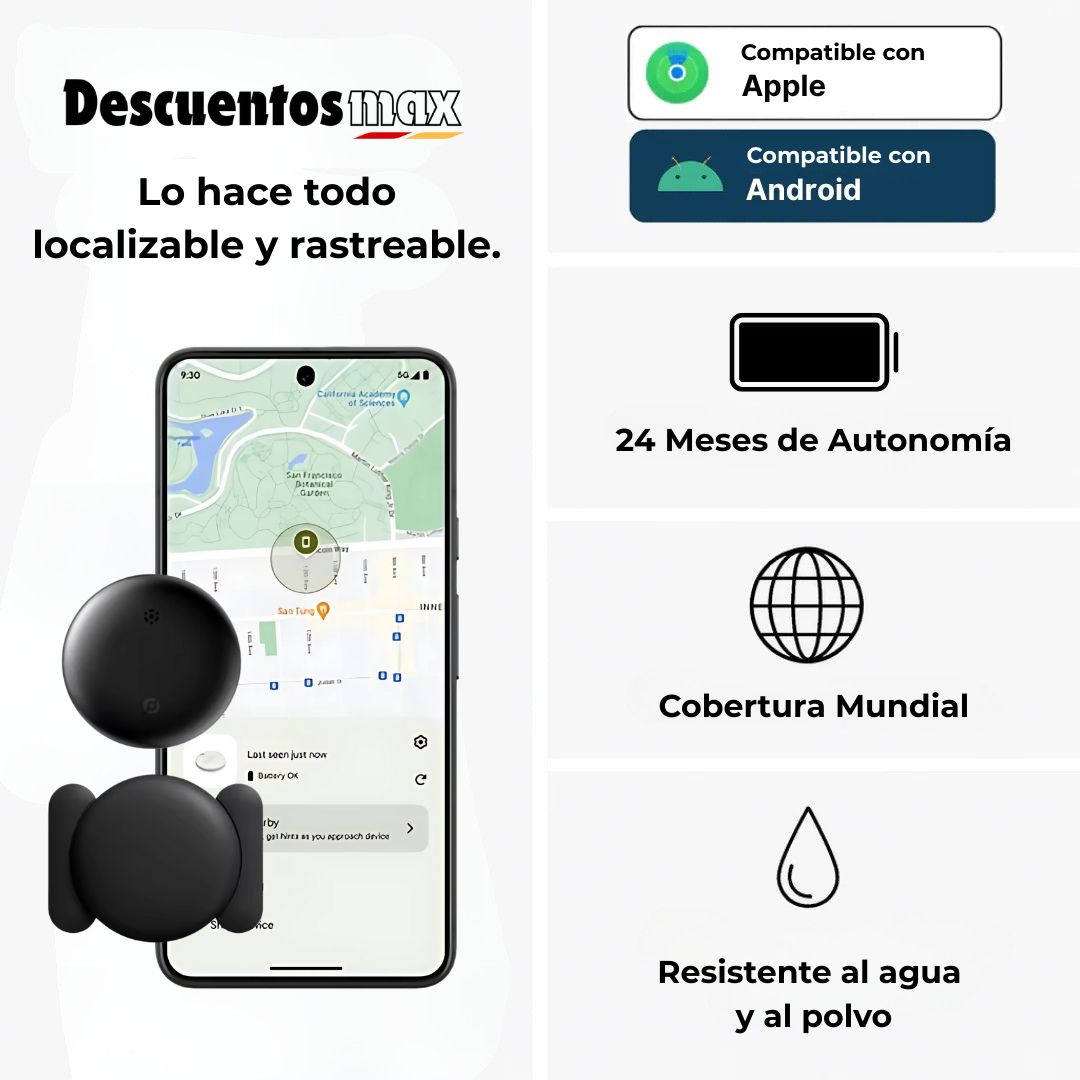 Localizador GPS para Niños sin Suscripción – Compatible con Android & iPhone
