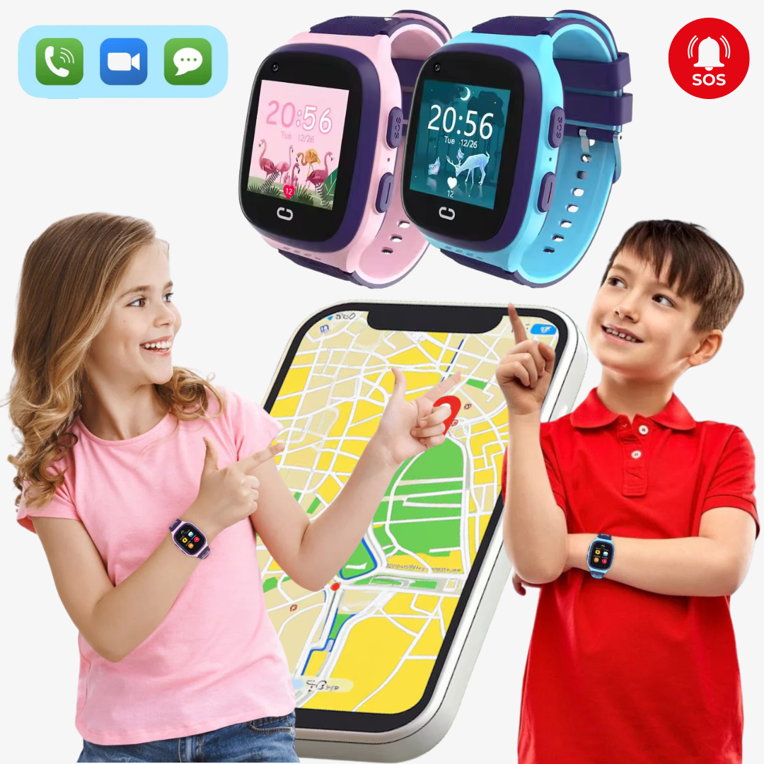 DescuentosMax™ – Reloj GPS Infantil 4G con Llamadas y Localización en Tiempo Real