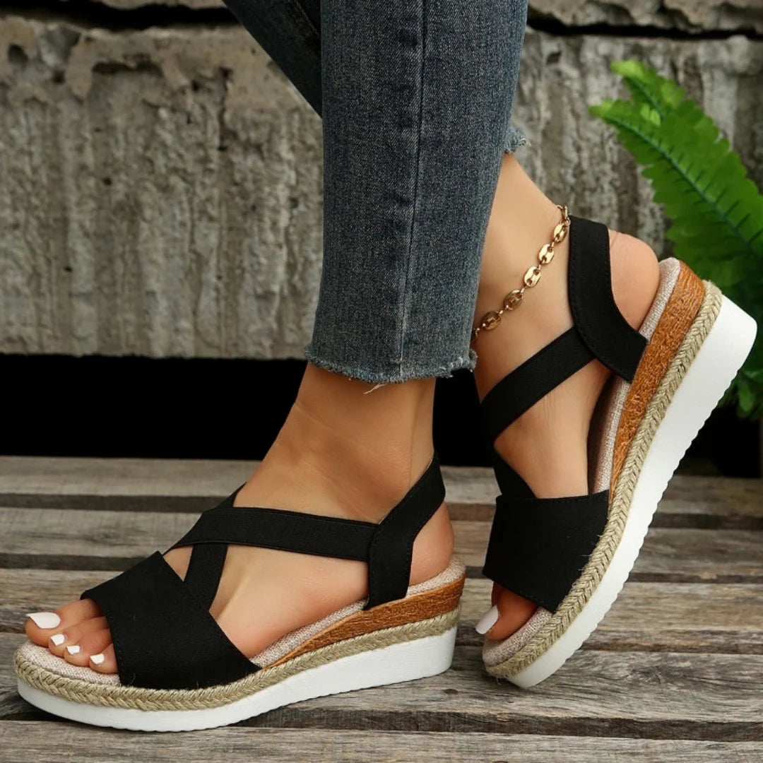 Velora – Sandalias Elegantes con Comodidad Ergonómica