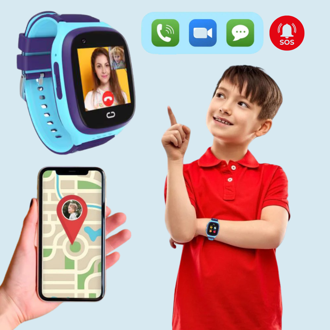 DescuentosMax™ – Reloj GPS Infantil 4G con Llamadas y Localización en Tiempo Real