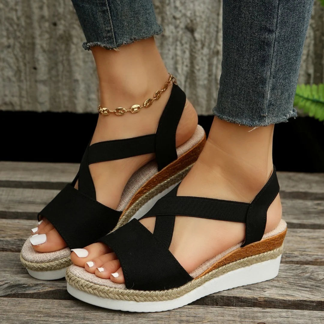 Velora – Sandalias Elegantes con Comodidad Ergonómica