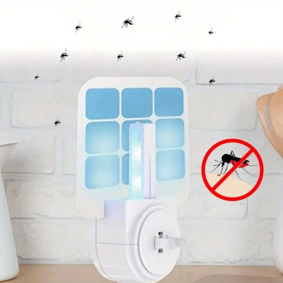 Trampa para mosquitos enchufable | Eliminador eléctrico para interiores