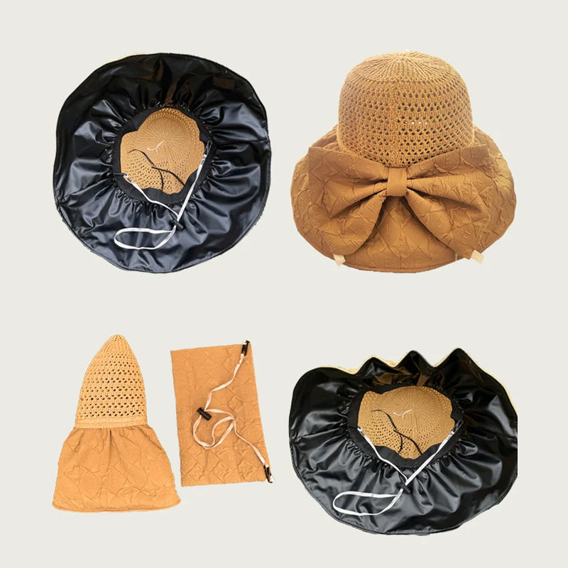 Sombrero plegable con protección solar | Ligero para uso exterior