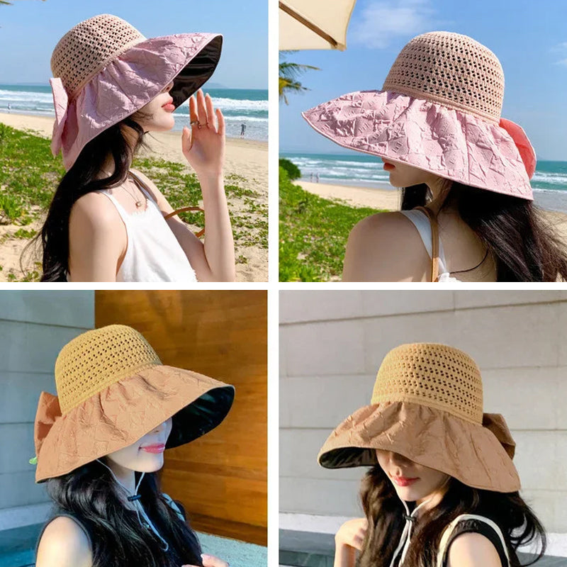 Sombrero plegable con protección solar | Ligero para uso exterior