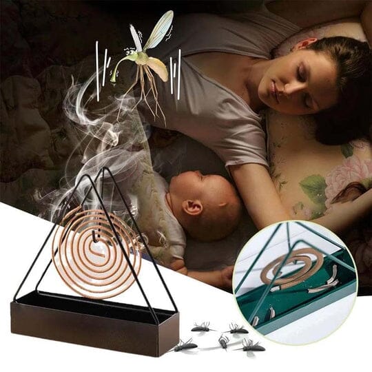 Portavelas decorativo en forma de mosquito | Diseño original para hogar