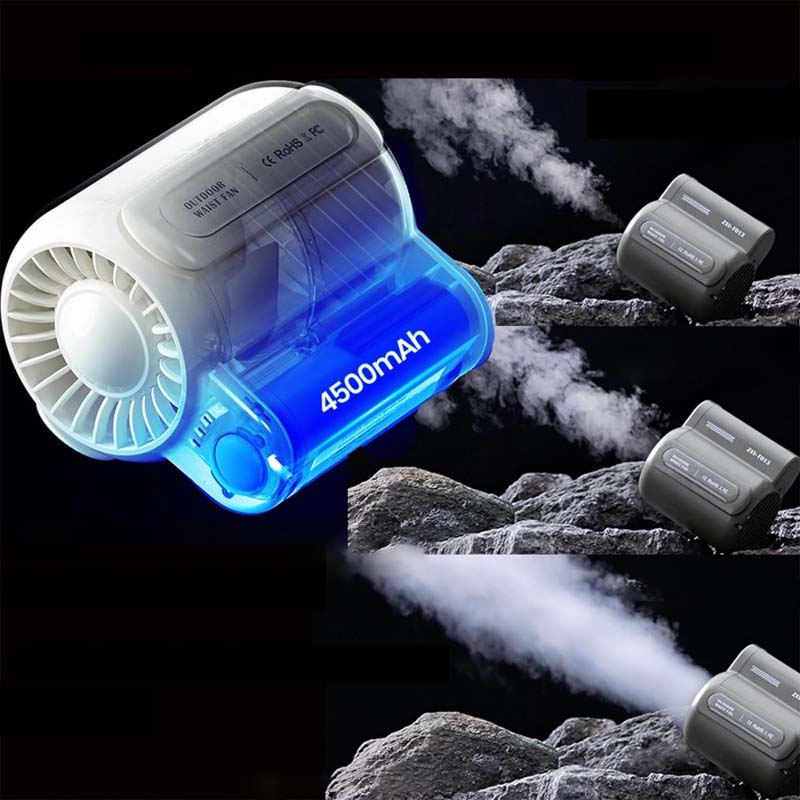 Ventilador portátil con clip | Mini ventilador recargable