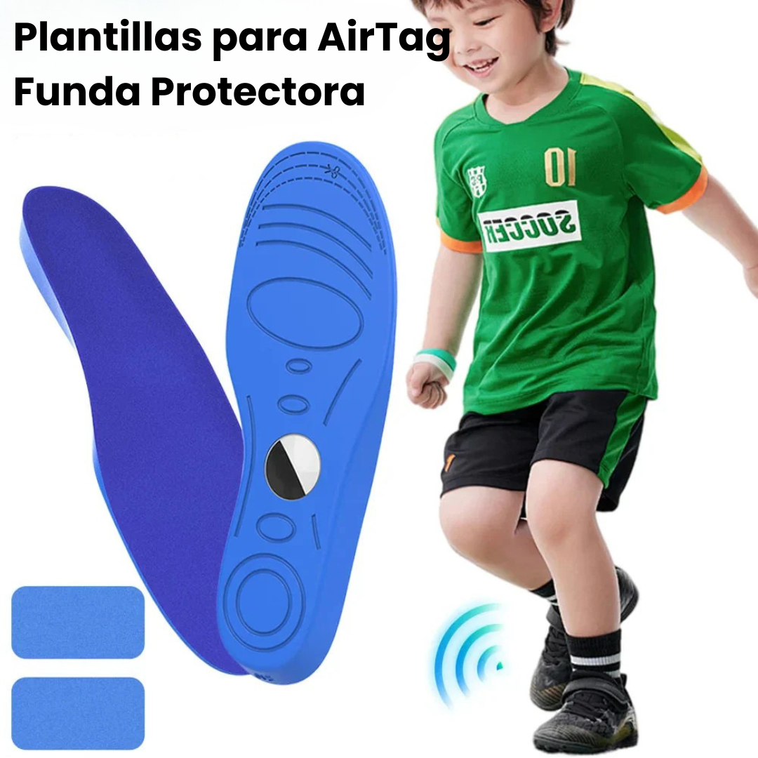 Plantillas de Rastreo Inteligente | Inserto de Zapato Compatible con AirTag