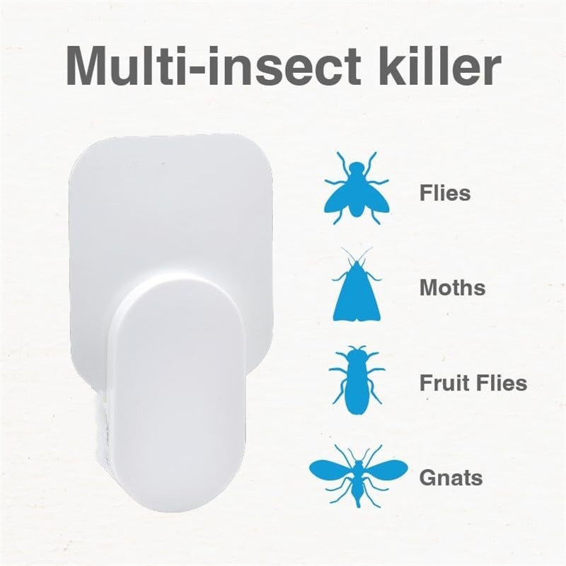 Trampa para mosquitos enchufable | Eliminador eléctrico para interiores