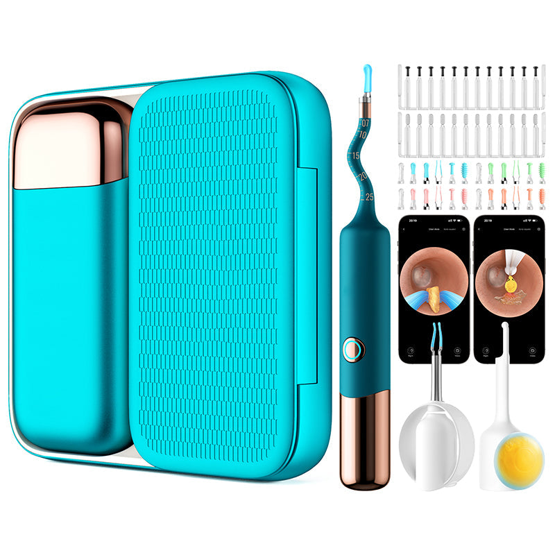 Herramienta para eliminar cerumen con cámara