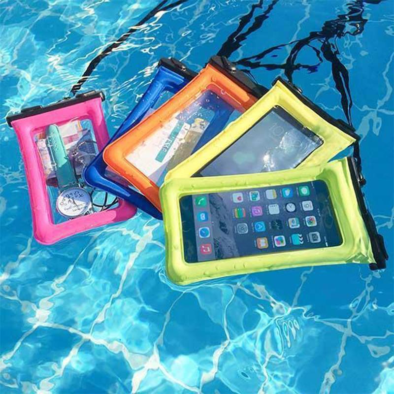 Bolsa impermeable flotante para teléfono | Protección en piscina y playa