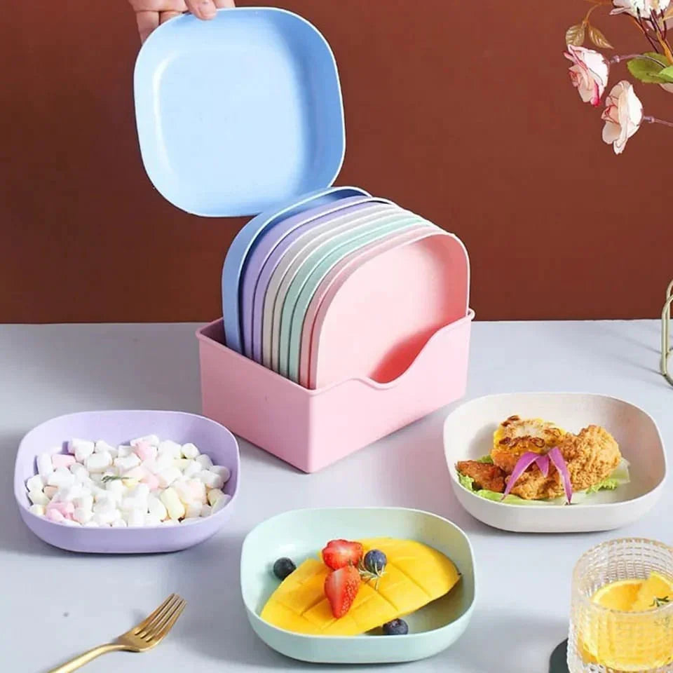 10 piezas creativas de plato para huesos y elevador de tazones