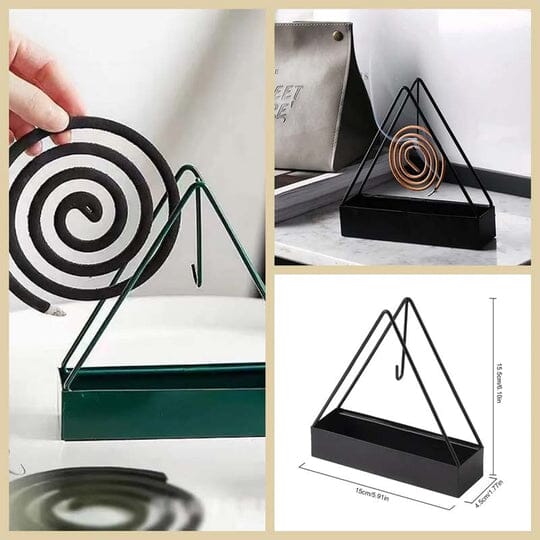 Portavelas decorativo en forma de mosquito | Diseño original para hogar