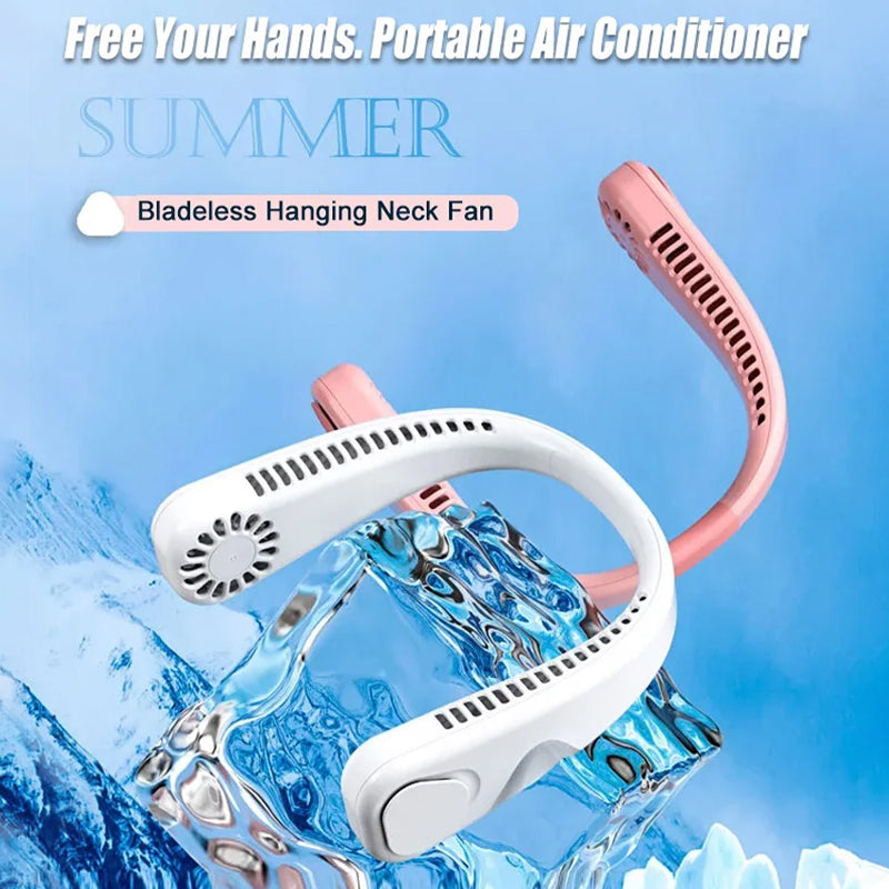 Ventilador de cuello portátil para verano