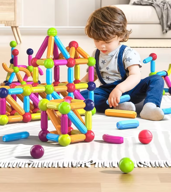 MagnaFun Blocks - Juguetes magnéticos para el juego creativo y educativo