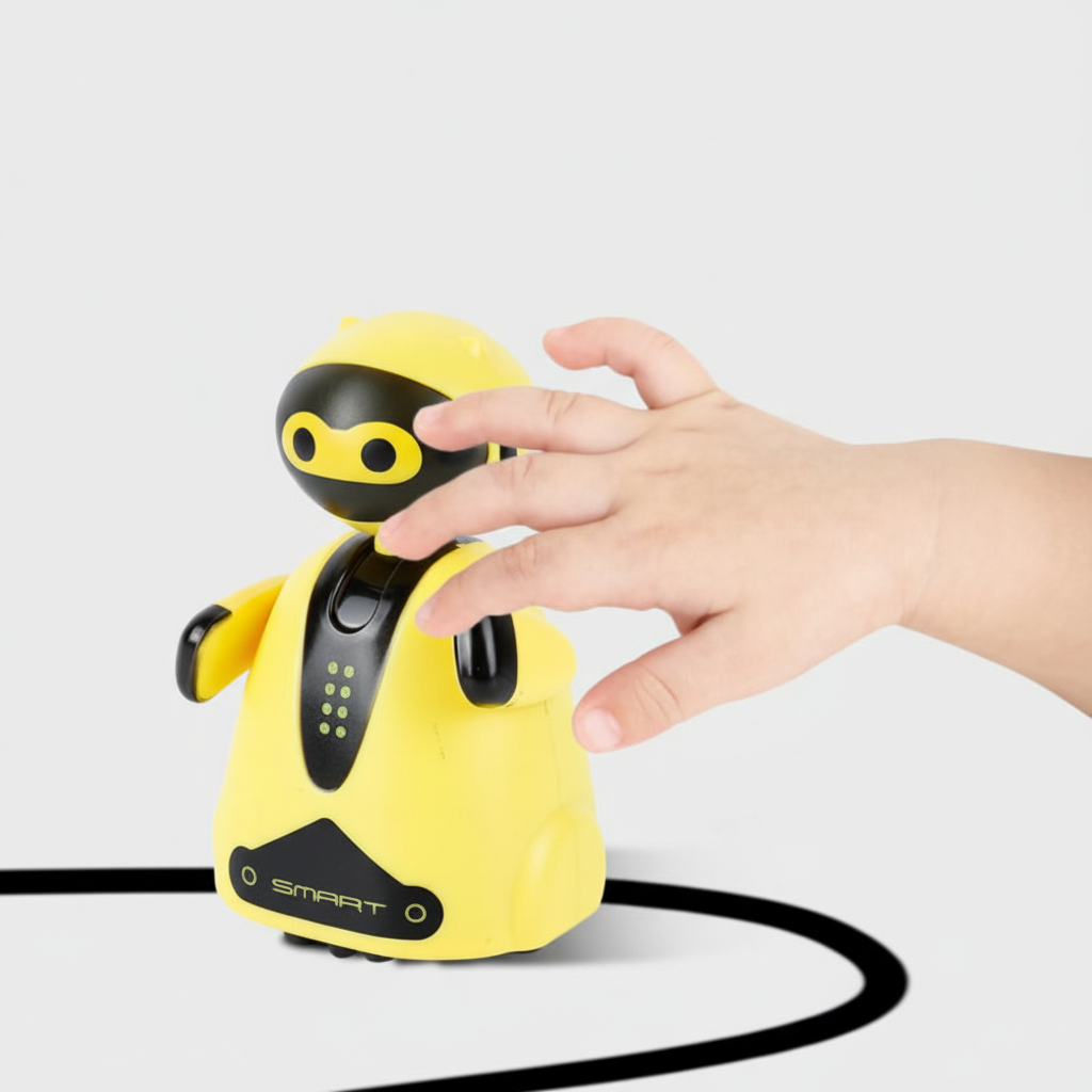 Robot de dibujo, robot seguidor de líneas, máquina creativa de dibujo para niños