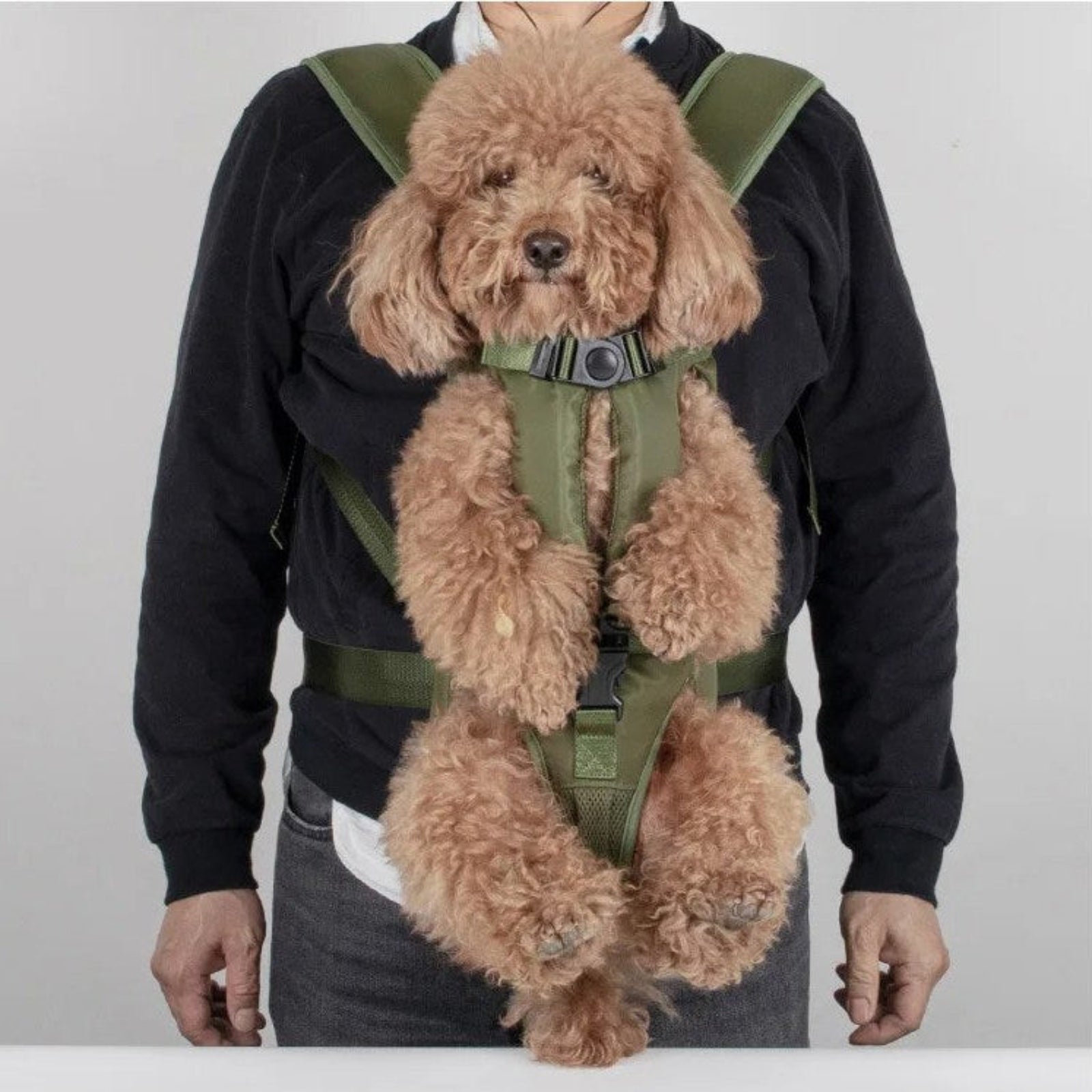 Mochila Frontal para Transportar Perros de Senderismo