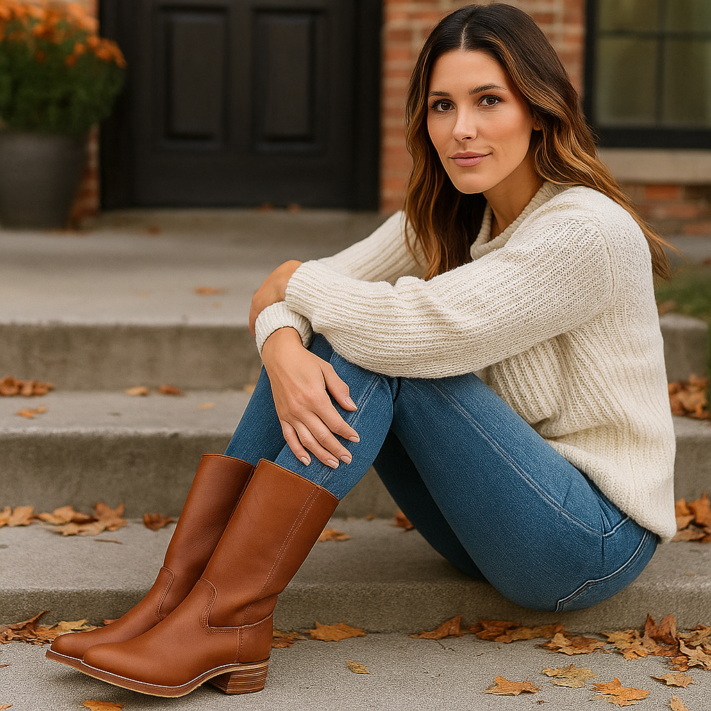 Leona | Botas de cuero mujer