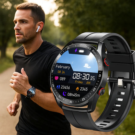 Reloj Inteligente con Sensor de Glucosa No Invasivo | Controla tu Salud en Tiempo Real